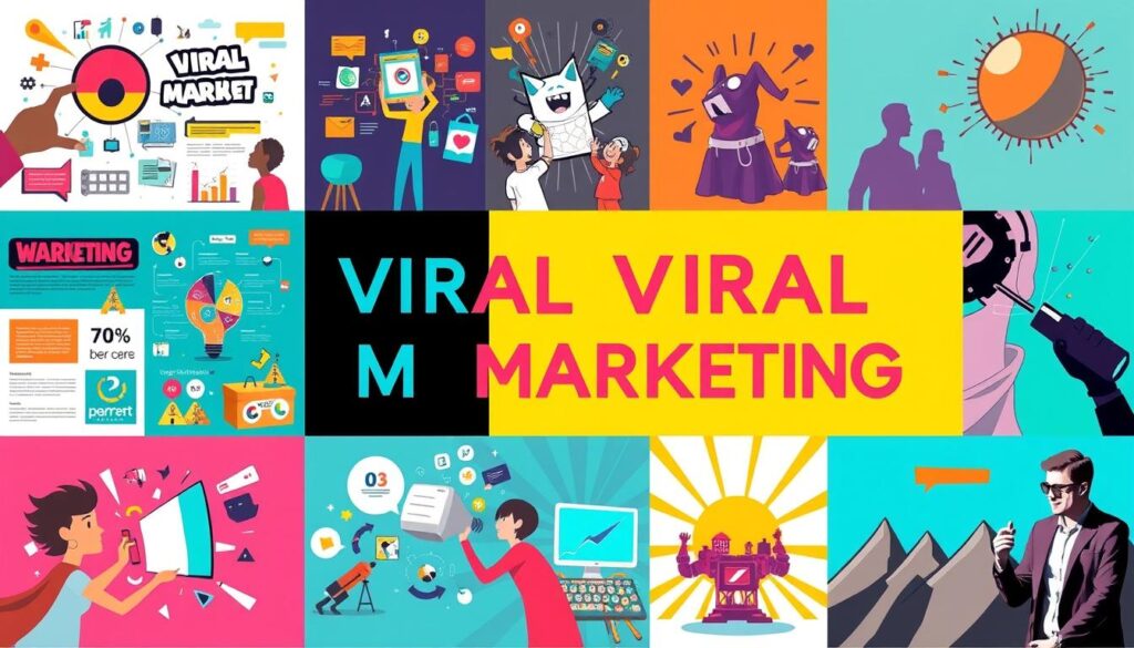 Visual content examples for viral marketing