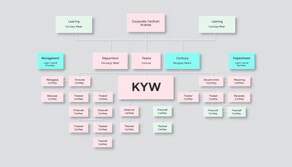 organizational structure diagram