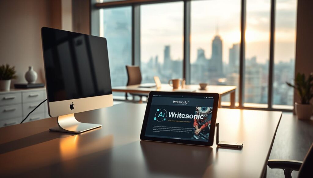 Writesonic AI writer for bulk content creation